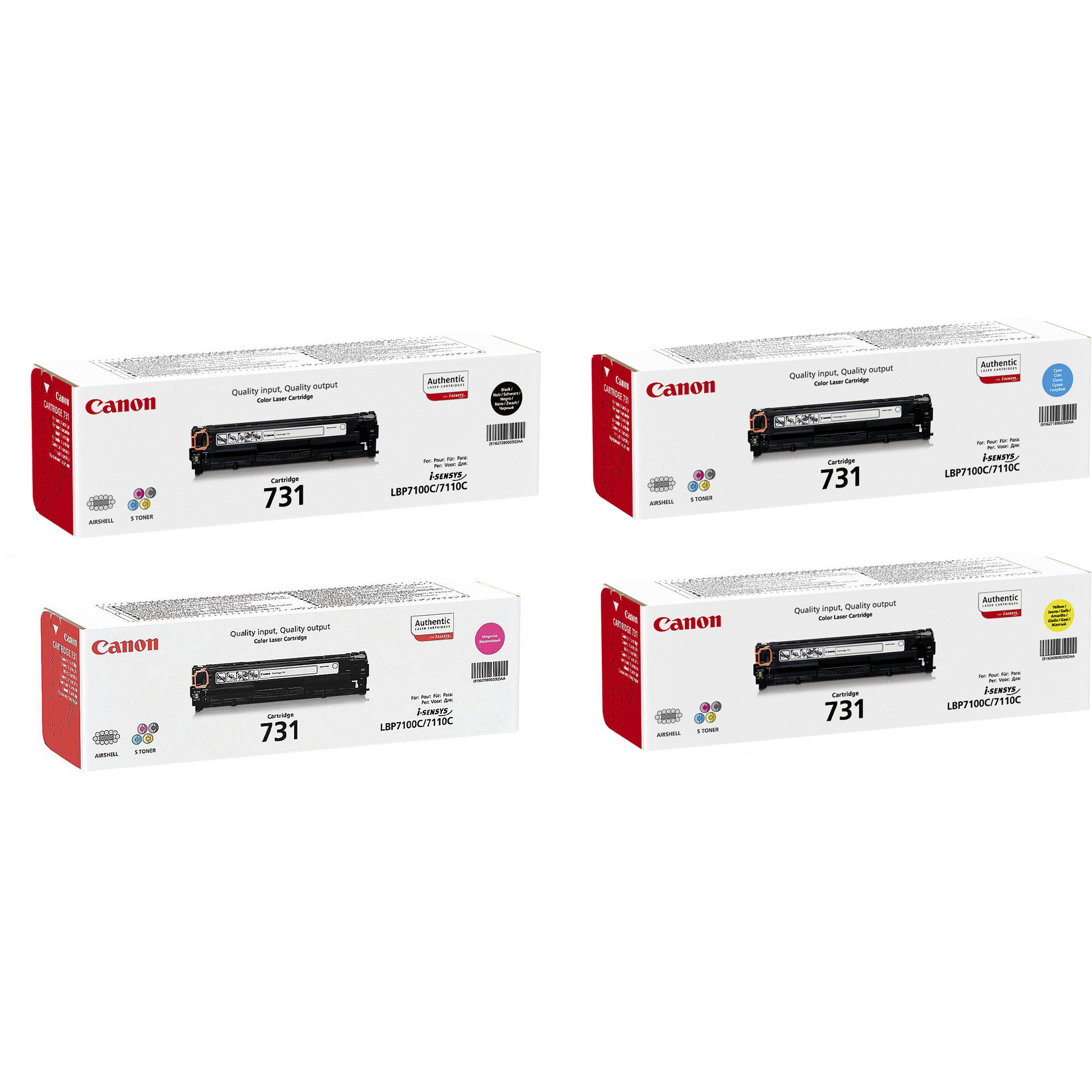 Canon 731 Original Toner Cartridge